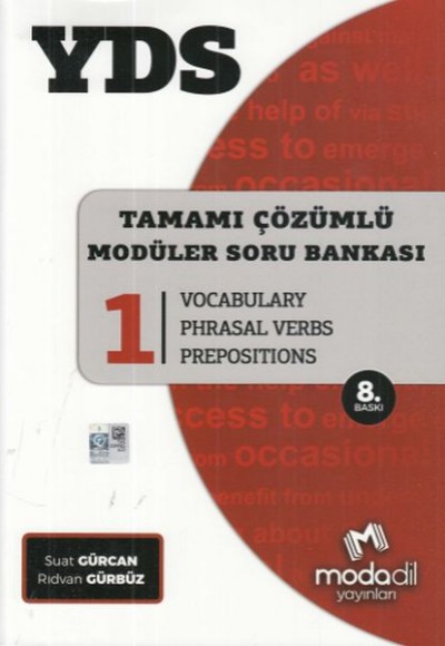 Modadil YDS Tamamı Çözümlü Soru Bankası Set (Yeni) Modadil YDS Tamamı Çözümlü Soru Bankası Set (Yeni)