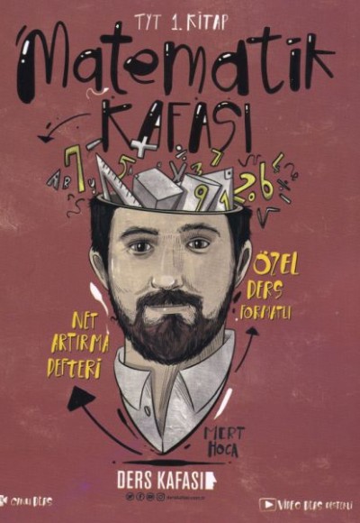 Ders Kafası TYT 1. Kitap Matematik Kafası Net Artırma Defteri Özel Ders Formatlı Ders Kafası TYT 1. Kitap Matematik Kafası Net Artırma Defteri Özel Ders Formatlı