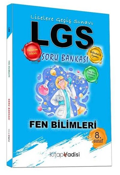 Kitap Vadisi 8. Sınıf LGS Fen Bilimleri Soru Bankası Kitap Vadisi 8. Sınıf LGS Fen Bilimleri Soru Bankası