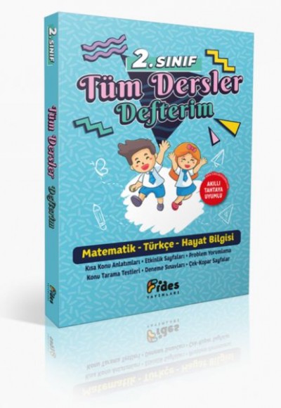 Fides 2.Sınıf Tüm Dersler Başarı Defterim Fides 2.Sınıf Tüm Dersler Başarı Defterim