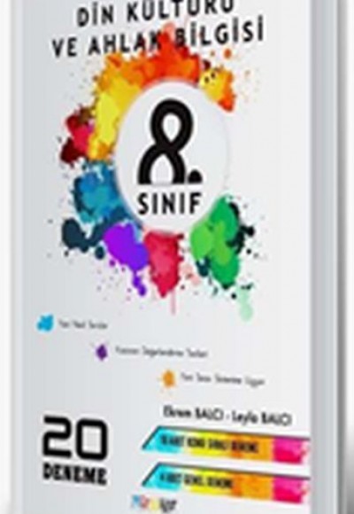Mürekkep 8. Sınıf Din Kültürü ve Ahlak Bilgisi 20 Deneme (Yeni) Mürekkep 8. Sınıf Din Kültürü ve Ahlak Bilgisi 20 Deneme (Yeni)