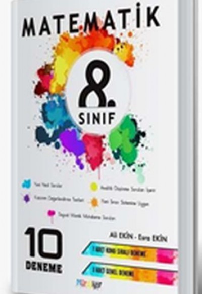 Mürekkep 8. Sınıf Matematik 10 Deneme (Yeni)
