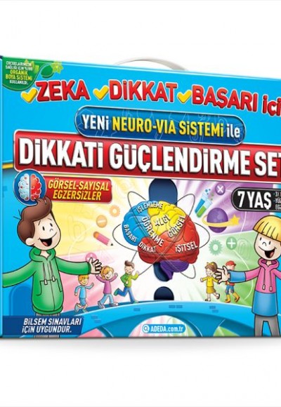 Dikkati Güçlendirme Seti 1. Sınıf – 7 yaş Neuro-Via Dikkati Güçlendirme Seti 1. Sınıf – 7 yaş Neuro-Via