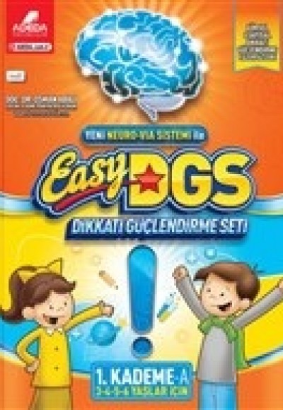 EASY Dikkati Güçlendirme Seti 3-6 yaş A Kitapçığı EASY Dikkati Güçlendirme Seti 3-6 yaş A Kitapçığı