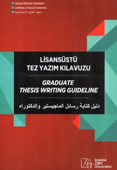 Lisansüstü Tez Yazım Kılavuzu