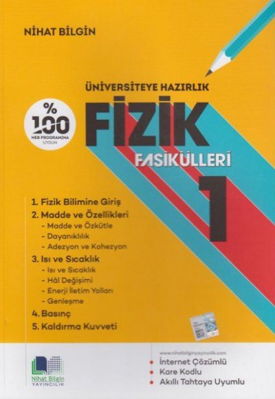 Nihat Bilgin Fizik Fasikülleri 1 Nihat Bilgin Fizik Fasikülleri 1