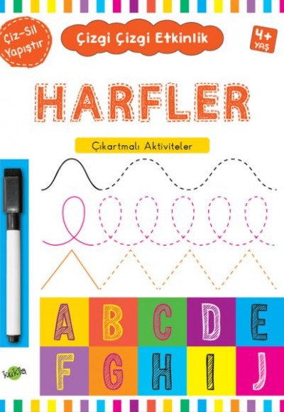 Çizgi Çizgi Etkinlik - Harfler (4+ Yaş) Çizgi Çizgi Etkinlik - Harfler (4+ Yaş)