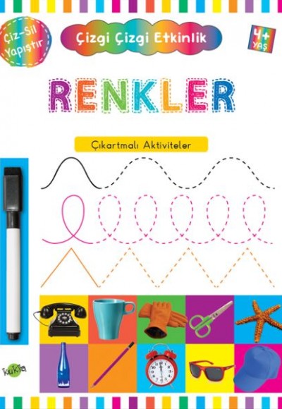 Çizgi Çizgi Etkinlik - Renkler (4+ Yaş) Çizgi Çizgi Etkinlik - Renkler (4+ Yaş)