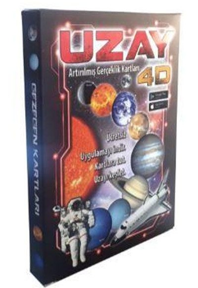 Uzay 4D Artırılmış Gerçeklik Kartları Uzay 4D Artırılmış Gerçeklik Kartları