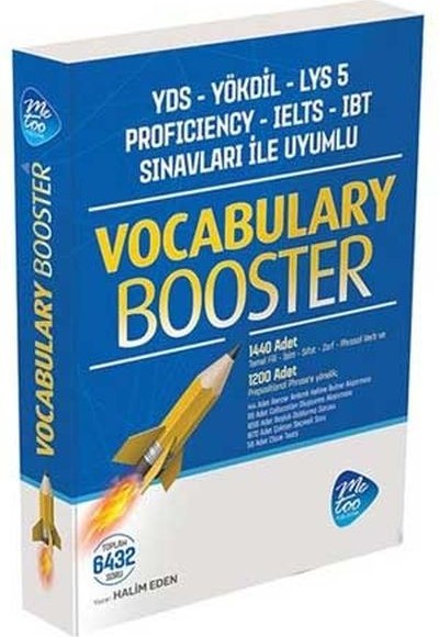Me Too Publishing YDS YÖKDİL LYS5 Vocabulary Booster Me Too Publishing YDS YÖKDİL LYS5 Vocabulary Booster