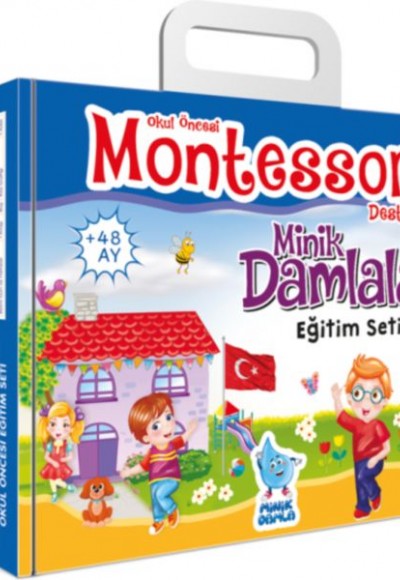 Damla Okul Öncesi Minik Damlalar Eğitim Seti Montessori Destekli Damla Okul Öncesi Minik Damlalar Eğitim Seti Montessori Destekli
