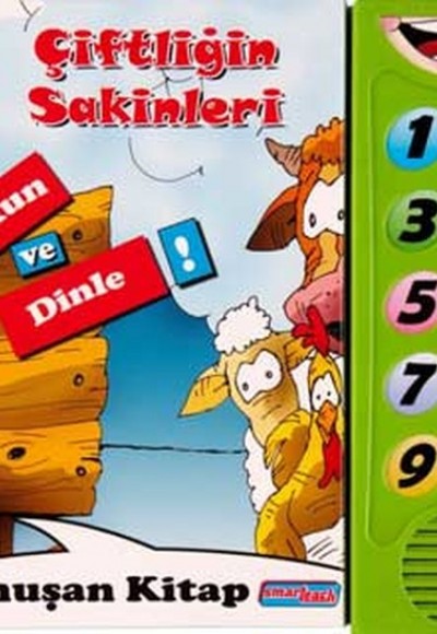 Çiftliğin Sakinleri Dokun ve Dinle Konuşan Kitap Çiftliğin Sakinleri Dokun ve Dinle Konuşan Kitap
