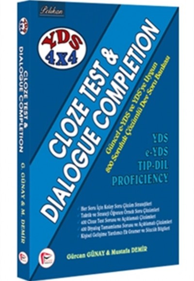YDS 4X4 Set 3. Kitap - Cloze Test & Dialogue Completion YDS 4X4 Set 3. Kitap - Cloze Test & Dialogue Completion