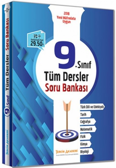 Tercih Akademi 9. Sınıf Tüm Dersler Soru Bankası Tercih Akademi 9. Sınıf Tüm Dersler Soru Bankası