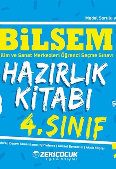 4.Sınıf Bilsem Hazırlık Kitabı 4.Sınıf Bilsem Hazırlık Kitabı