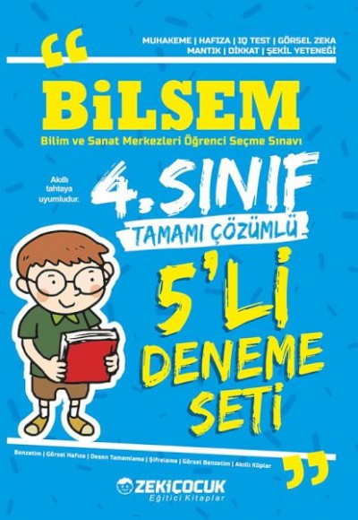 4. Sınıf Bilsem 5Li Deneme Seti 4. Sınıf Bilsem 5Li Deneme Seti