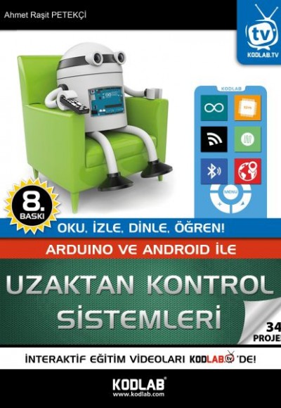 Arduino ve Android ile Uzaktan Kontrol Sistemleri - 34Proje Arduino ve Android ile Uzaktan Kontrol Sistemleri - 34Proje