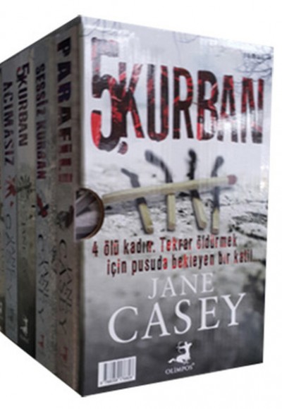 Jane Casey Seti - (5 Kitap Kutulu) Jane Casey Seti - (5 Kitap Kutulu)