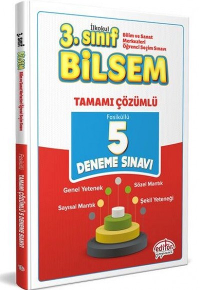 Editör 3. Sınıf Bilsem Tamamı Çözümlü 5 Deneme Sınavı Editör 3. Sınıf Bilsem Tamamı Çözümlü 5 Deneme Sınavı