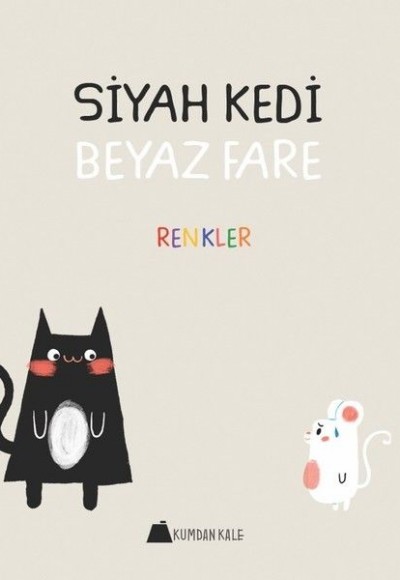 Siyah Kedi Beyaz Fare - Renkler Siyah Kedi Beyaz Fare - Renkler