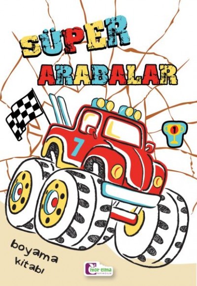 Süper Arabalar Boyama Kitabı Süper Arabalar Boyama Kitabı