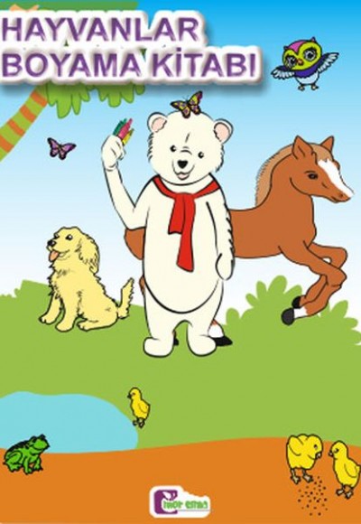 Hayvanlar Boyama Kitabı Hayvanlar Boyama Kitabı