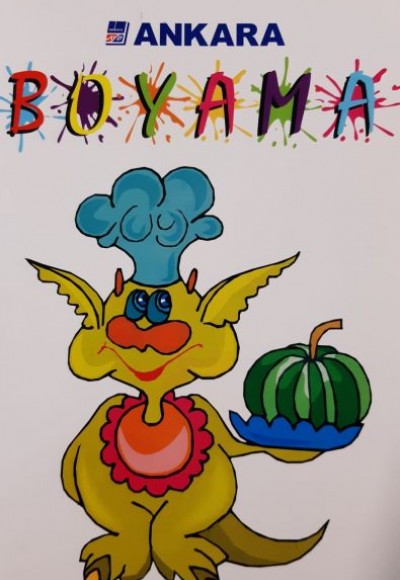 Ankara Yıldırım Yayınları Boyama Ahçı Ejderha Ankara Yıldırım Yayınları Boyama Ahçı Ejderha