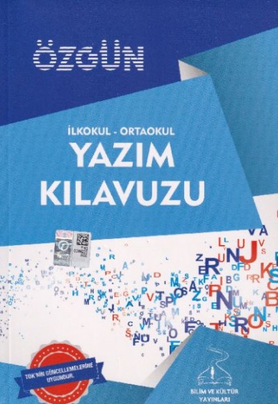 Yazım Kılavuzu Yazım Kılavuzu