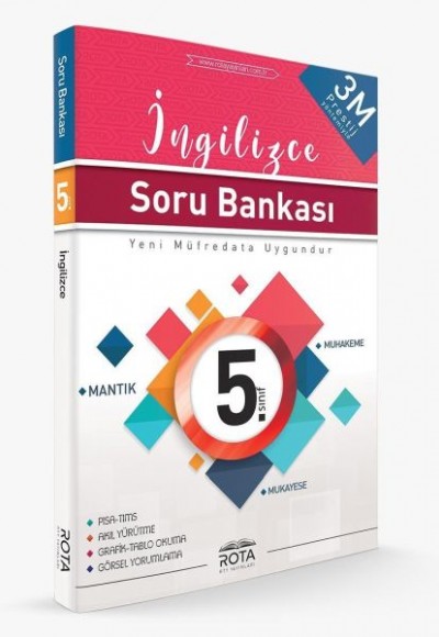 Rota 5. Sınıf İngilizce Soru Bankası 3M Prestij (Yeni) Rota 5. Sınıf İngilizce Soru Bankası 3M Prestij (Yeni)