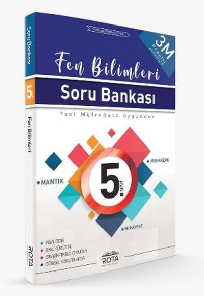 Rota 5. Sınıf Fen Bilimleri Soru Bankası 3M Prestij (Yeni) Rota 5. Sınıf Fen Bilimleri Soru Bankası 3M Prestij (Yeni)