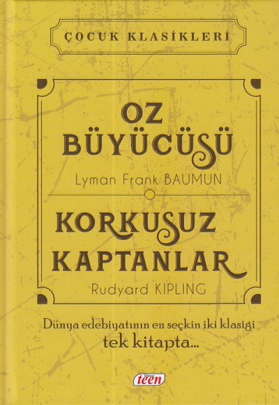 Çocuk Klasikleri - OZ Büyücüsü - Korkusuz Kaptanlar (Ciltli) Çocuk Klasikleri - OZ Büyücüsü - Korkusuz Kaptanlar (Ciltli)
