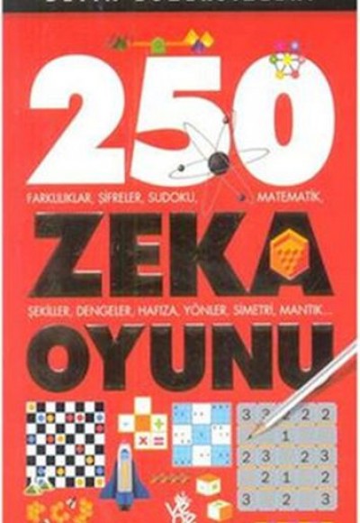 Beyin Egzersizleri-1 250 Zeka Oyunu - Venedik Yayınları Beyin Egzersizleri-1 250 Zeka Oyunu - Venedik Yayınları