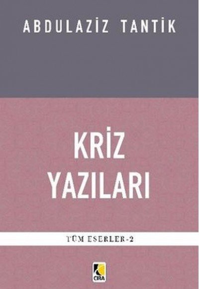 Kriz Yazıları Kriz Yazıları