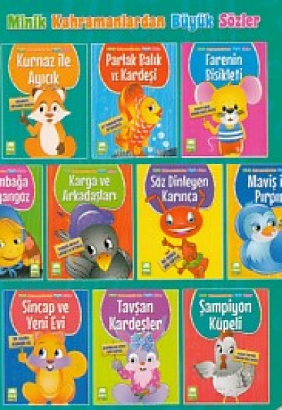 Minik Kahramanlardan Büyük Sözler Serisi (10 Kitap Takım) Minik Kahramanlardan Büyük Sözler Serisi (10 Kitap Takım)