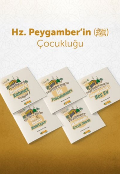 Peygamber Efendimiz(sas) Çocukluğu (5 Kitap) Peygamber Efendimiz(sas) Çocukluğu (5 Kitap)