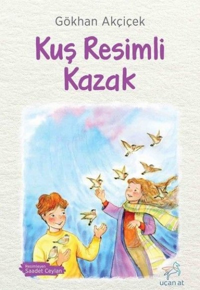 Kuş Resimli Kazak Kuş Resimli Kazak