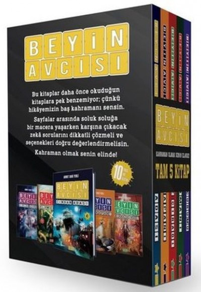 Beyin Avcısı (Ciltli) (5 Kitap Kutulu) Beyin Avcısı (Ciltli) (5 Kitap Kutulu)