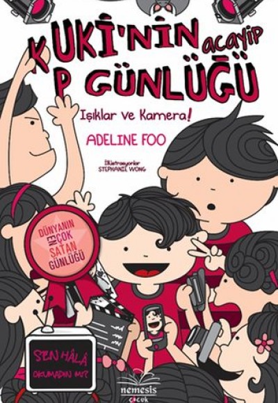 Kuki’nin Acayip Günlüğü - Işıklar ve Kamera -4- (Ciltli) Kuki’nin Acayip Günlüğü - Işıklar ve Kamera -4- (Ciltli)