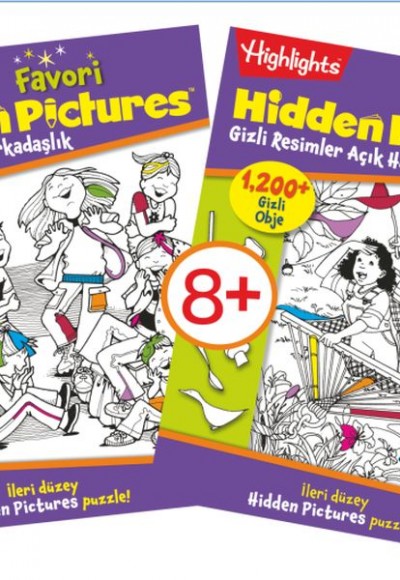 Highlights Favori Hidden Pictures (Gizli Resimler) 2'li Set Highlights Favori Hidden Pictures (Gizli Resimler) 2'li Set