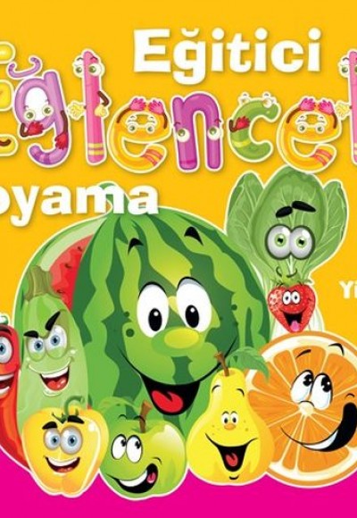 Eğitici Eğlenceli Boyama - Yiyecekler Eğitici Eğlenceli Boyama - Yiyecekler