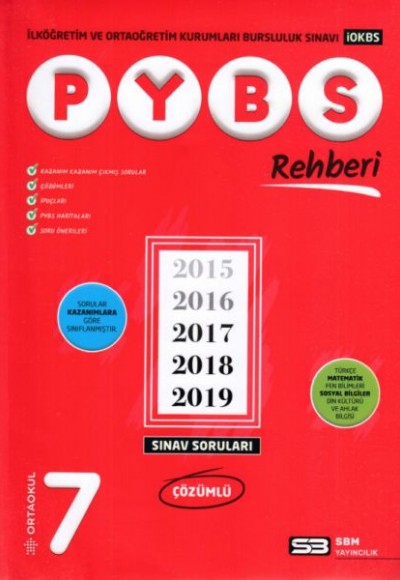 SBM 7.Sınıf Çözümlü PYBS Rehberi SBM 7.Sınıf Çözümlü PYBS Rehberi