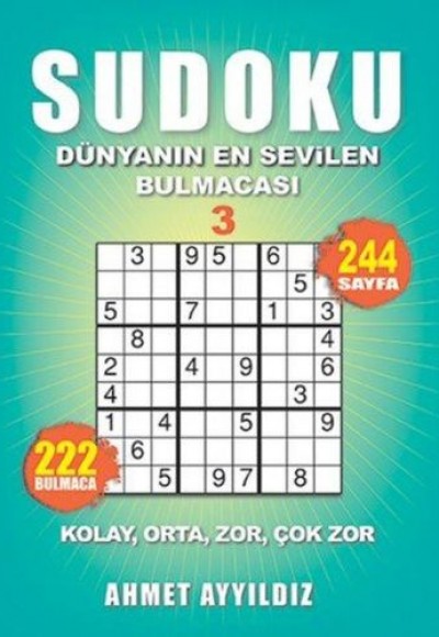 Sudoku Dünyanın En Sevilen Bulmacası 3