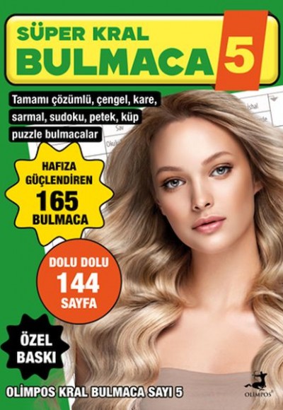 Kral Bulmaca Özel Baskı Cilt: 5 Kral Bulmaca Özel Baskı Cilt: 5