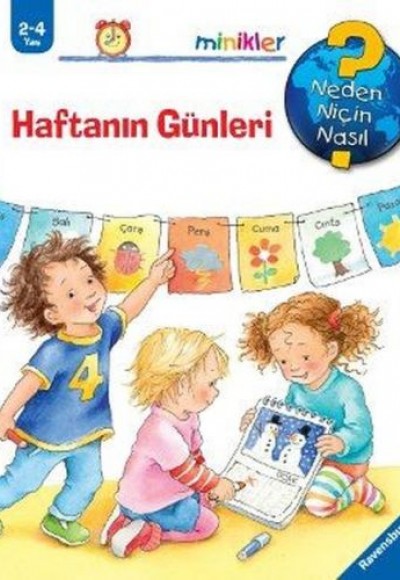 Ravensburger Minikler Haftanın Günleri (Ciltli) Ravensburger Minikler Haftanın Günleri (Ciltli)