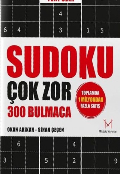 Sudoku Çok Zor - Yeni Seri Sudoku Çok Zor - Yeni Seri