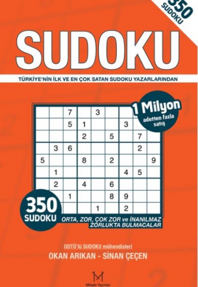 350 Sudoku (Turuncu Kapak) 350 Sudoku (Turuncu Kapak)