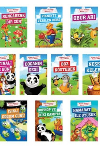 Orman Dostları Masal Dizisi (10 Kitap) Orman Dostları Masal Dizisi (10 Kitap)