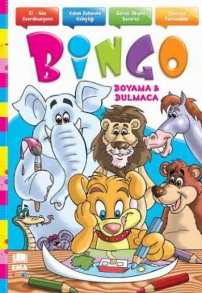 Bingo Boyama Bulmaca Bingo Boyama Bulmaca