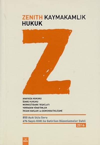 Zenith Kaymakamlık - Hukuk Zenith Kaymakamlık - Hukuk