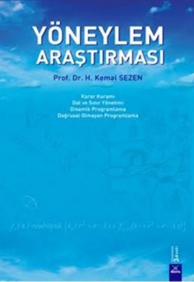 Yöneylem Araştırması Yöneylem Araştırması
